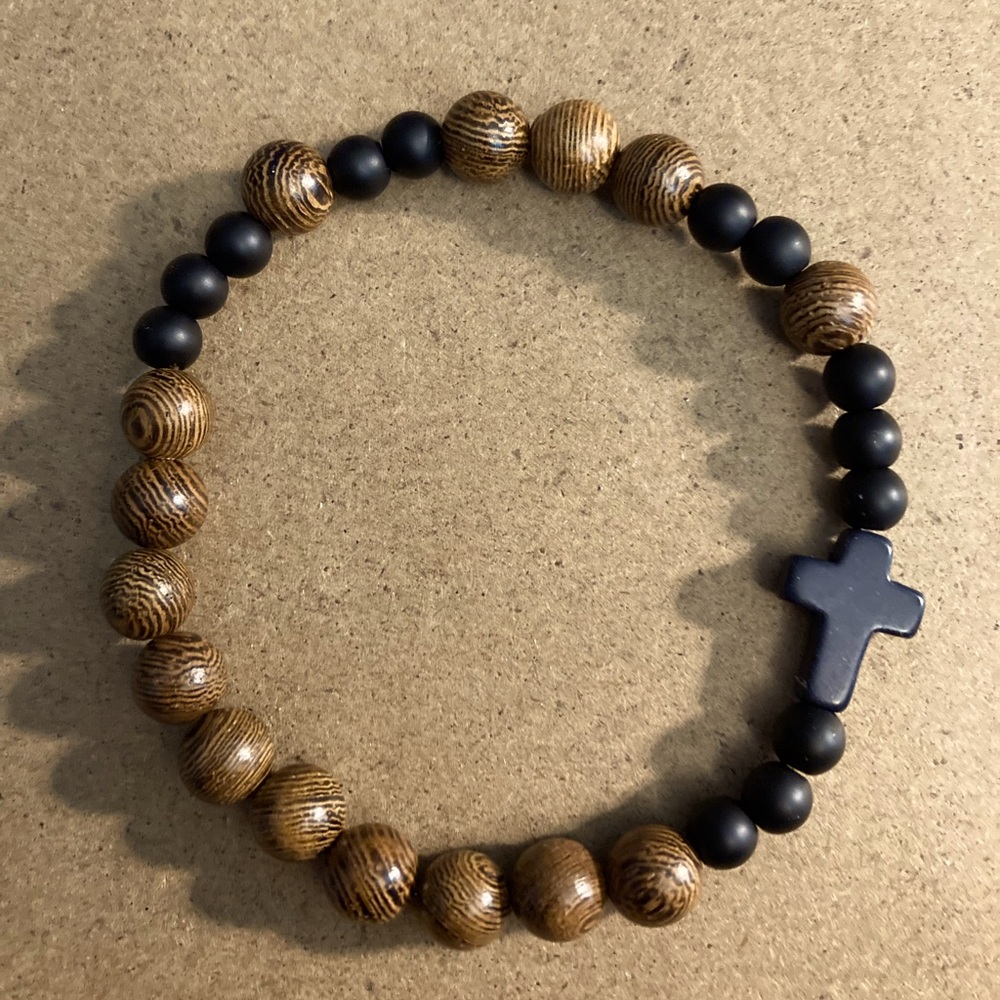 Rosary Bead Bracelet
